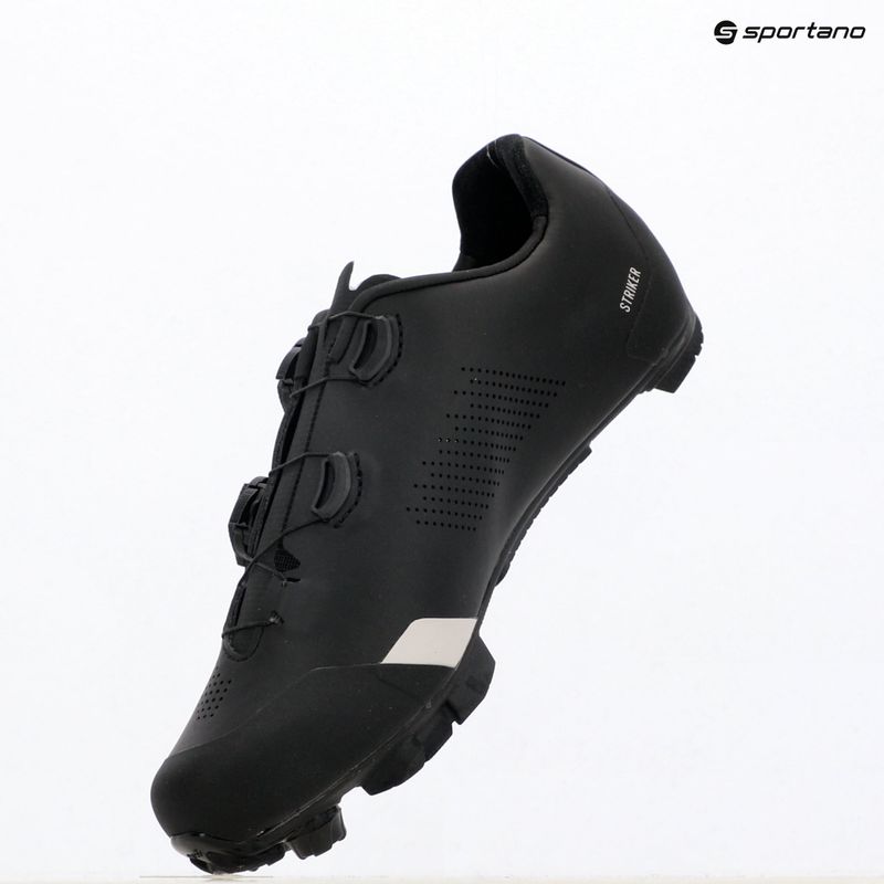 Férfi MTB kerékpáros cipő Northwave Striker black/light grey 9
