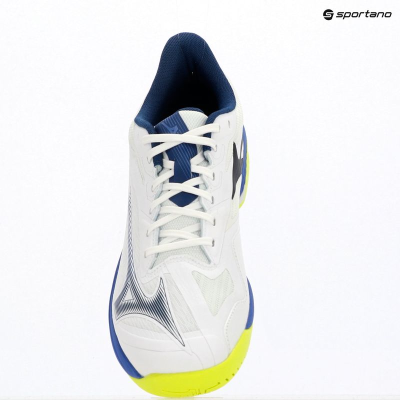 Teniszcipők Mizuno Wave Exceed Court AC white/dazzling blue/lightning 9