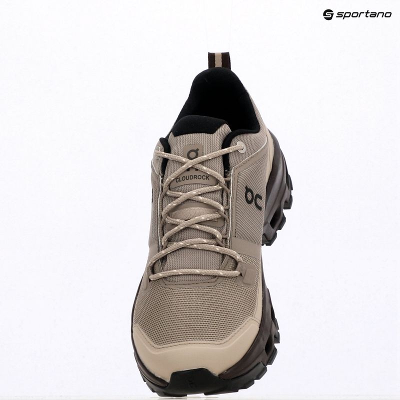 Női cipők On Cloudrock Low Waterproof Cinder/Ox 9