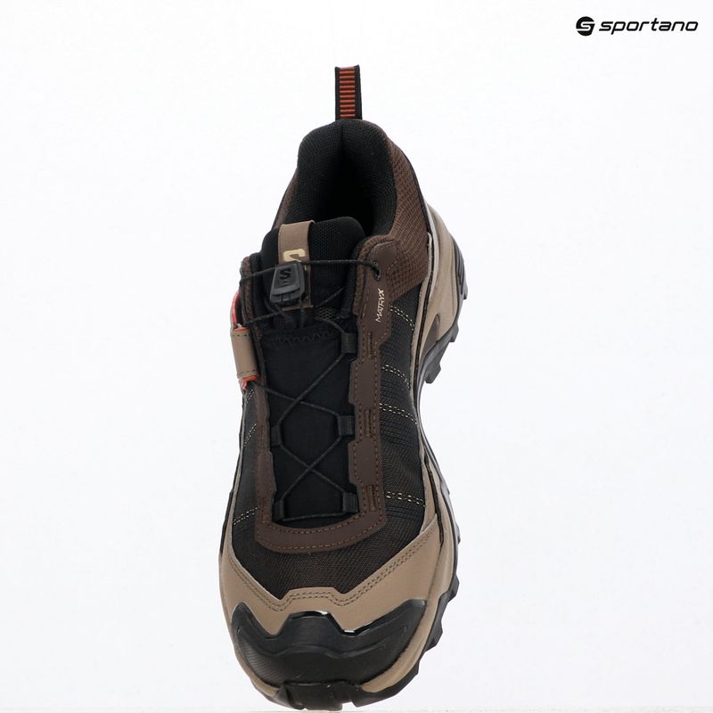 Férfi túracipő Salomon X ULTRA 5 GTX black coffee/walnut/arabian 10
