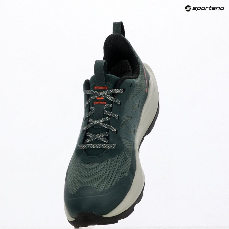 Férfi túracipő Salomon Elixir Activ GTX scarab/green gable 10