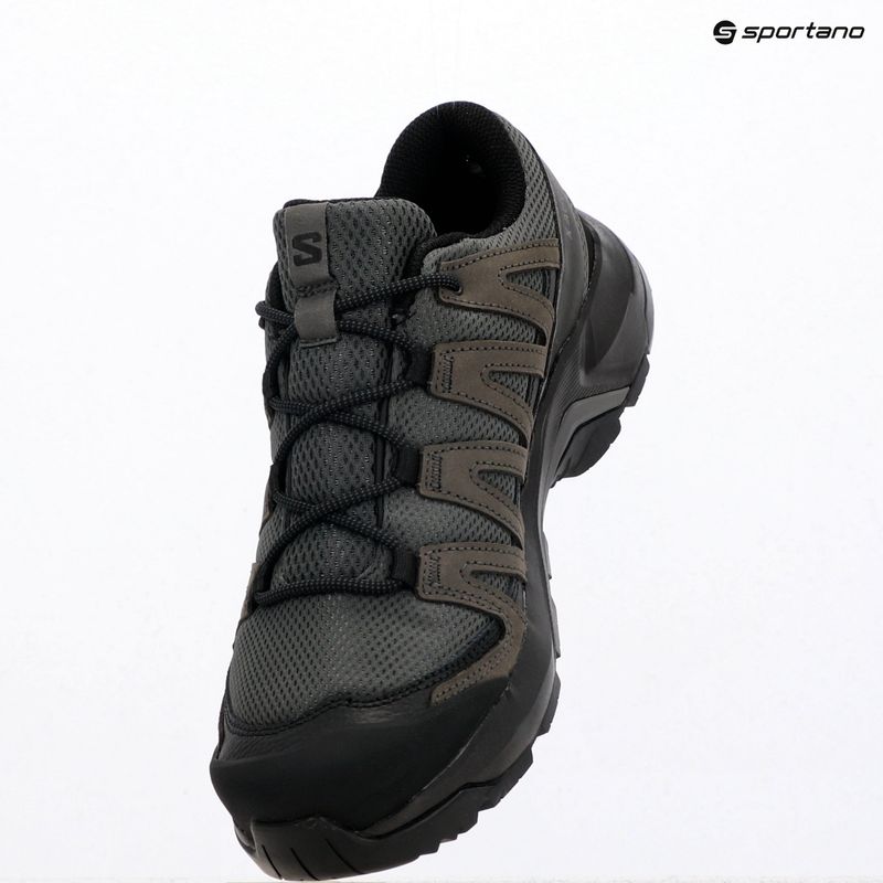 Férfi túracipő Salomon X-Adventure Recon Waterproof asphalt/castlerock 11