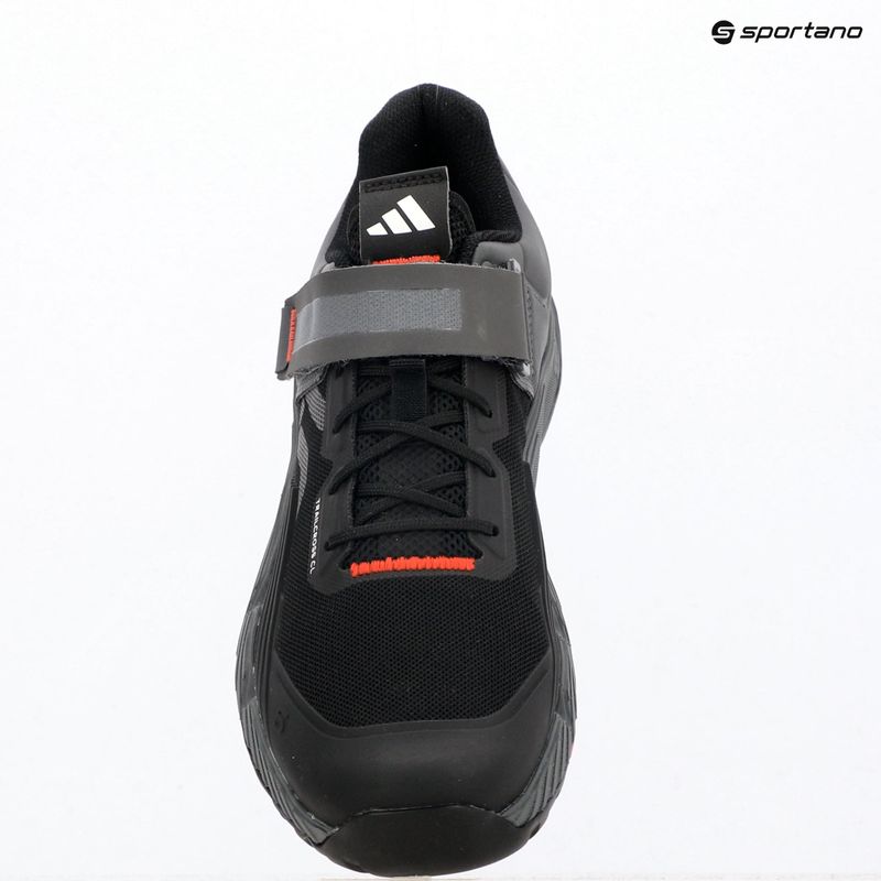 Férfi kerékpáros cipő MTB adidas FIVE TEN Trailcross Clip In core black/grey three/red 9