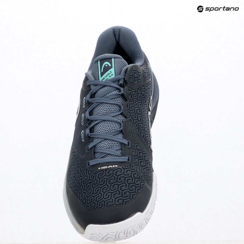 Férfi teniszcipő HEAD Revolt Pro 5.0 blueberry/teal 10