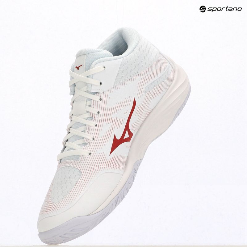 Női röplabdacipő Mizuno Lightning Select Mid white/rose elegance/lava falls 4