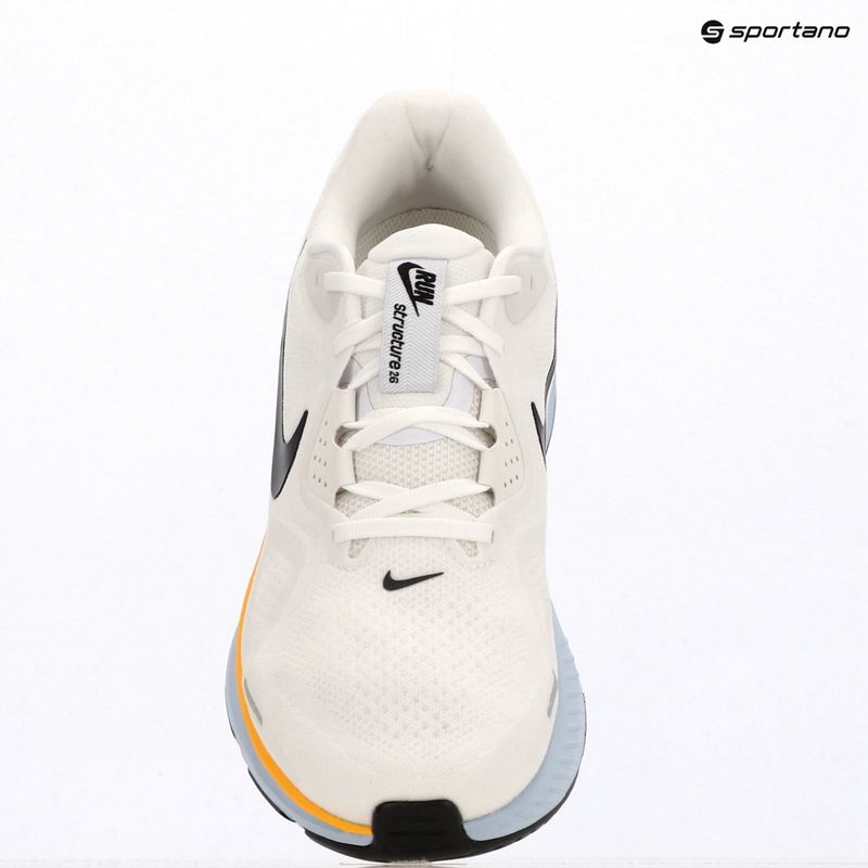 Férfi futócipő Nike Structure 26 white/hydrogen blue/total orange/black 7