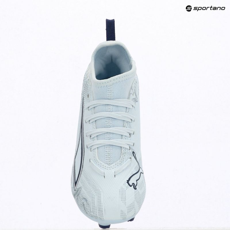 Gyerek focicipő PUMA Ultra 6 Match FG/AG Jr icy blue/puma white/blue jewel 4