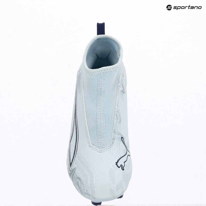 Gyerek focicipő PUMA Ultra 6 Match+ LL FG/AG Jr icy blue/puma white/blue jewel 3