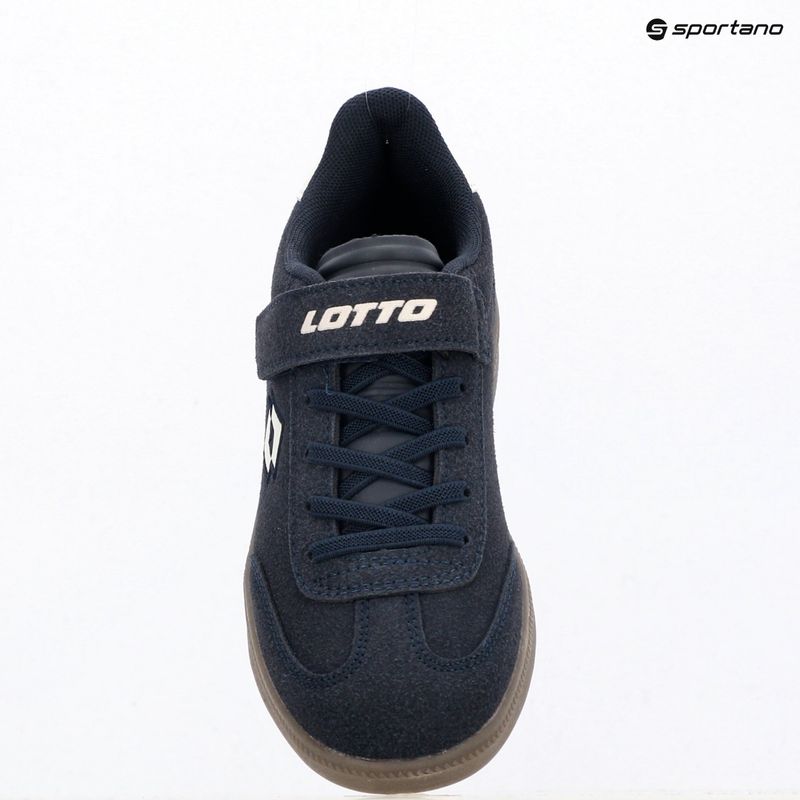 Gyerekcipők Lotto Vintal SC Kids navy/white 12