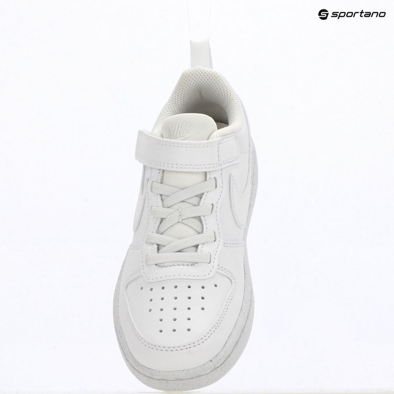 Gyerekcipők Nike Court Borough Low Recraft white/white/white 6