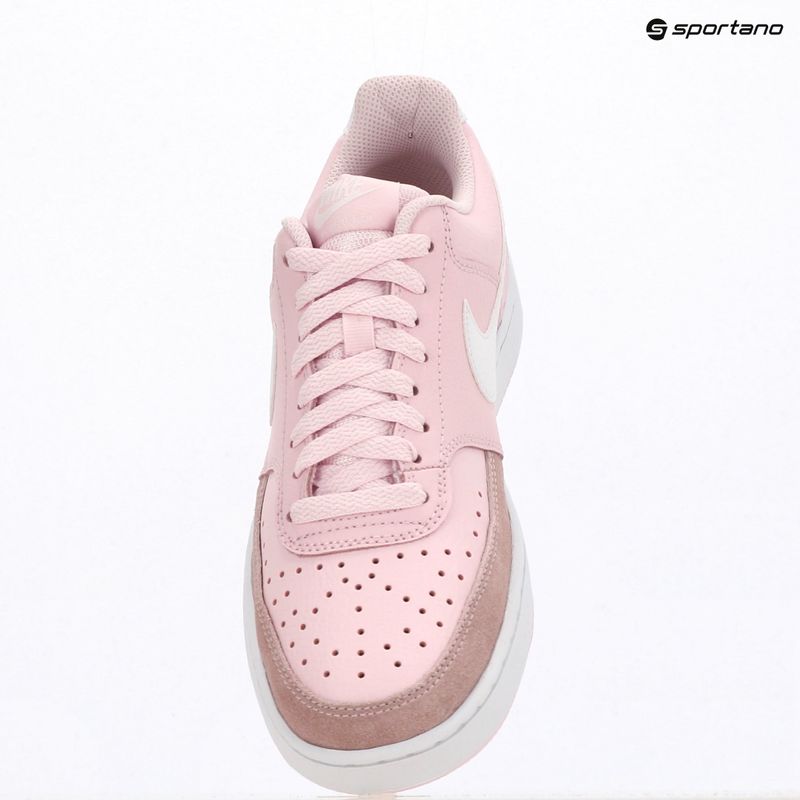 Női cipők Nike Court Vision Low Suede pink foam/white 6