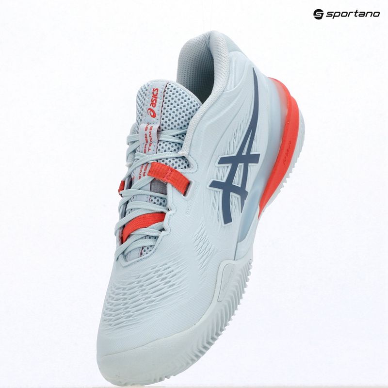 Női teniszcipő ASICS Gel-Resolution X Clay W sky/grey blue 15