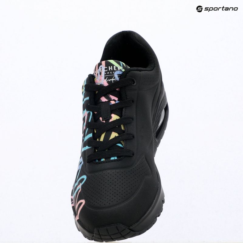 Női cipő SKECHERS JGoldcrown Uno Spread The Love black 11