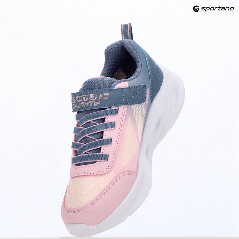 Gyerekcipő SKECHERS Sola Glow Ombre Deluxe gray 12