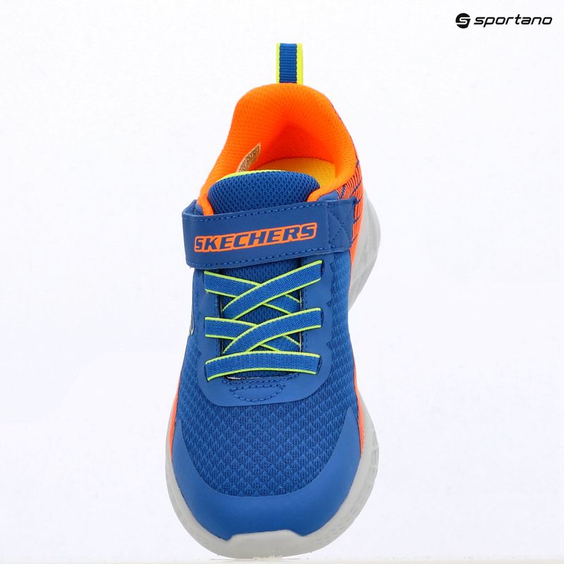 Gyerekcipő SKECHERS Microspec II Zovrix blue 11