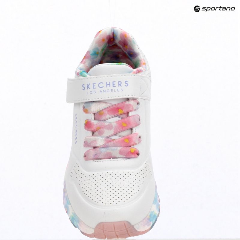 Gyerekcipő SKECHERS Uno Gen1 Fresh Blooms white 11