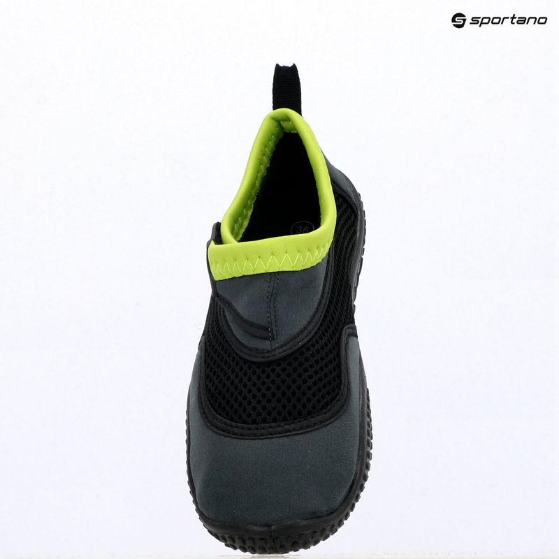 Vízicipő arena Watershoes dark grey/lime 6