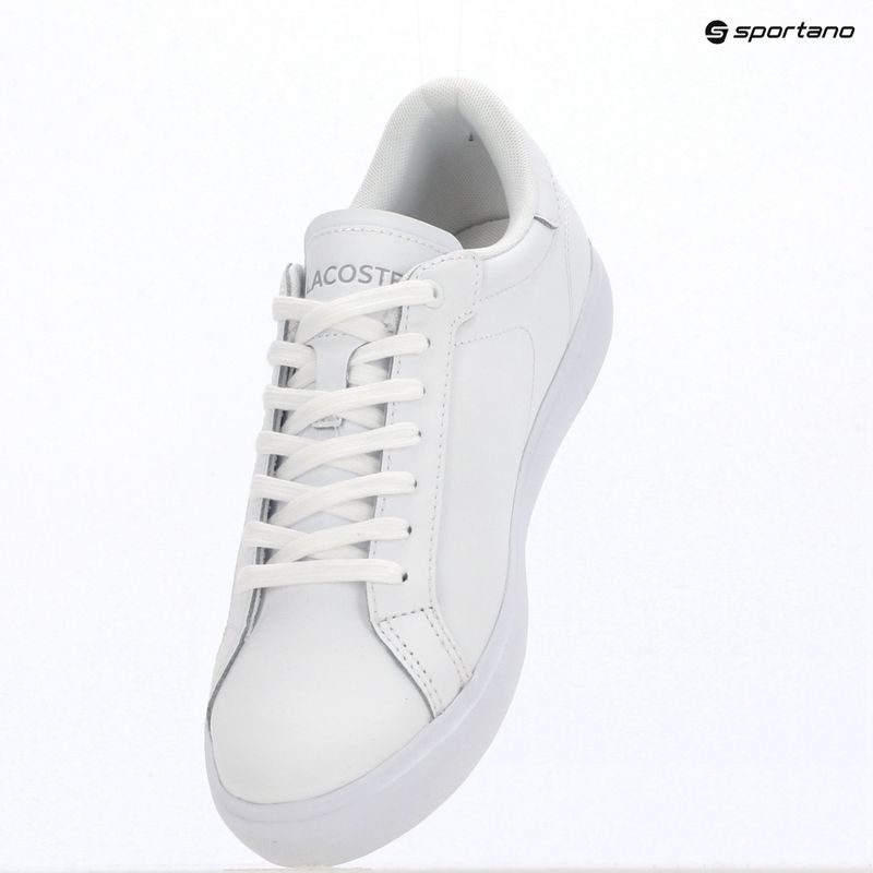 Női cipők Lacoste Powercourt white/white 9
