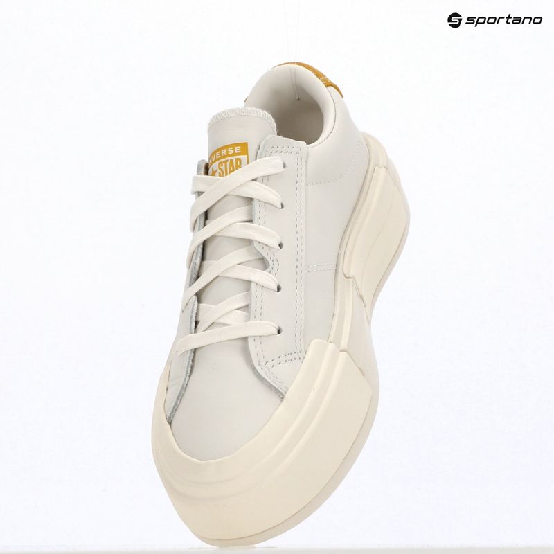 Női tornacipő Converse Chuck Taylor All Star Cruise Leather vintage white/yellow 9