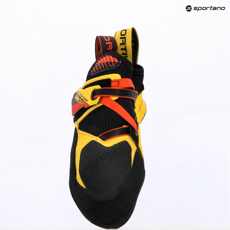 Gyerek mászócipő La Sportiva Solution Comp yellow/black 8