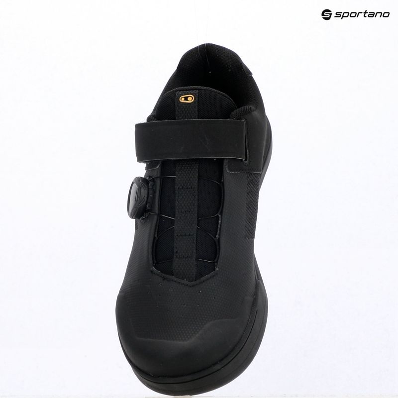 Kerékpáros cipő MTB Crankbrothers Mallet BOA black/gold/black outsole 17
