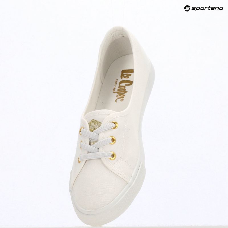 Női tornacipő Lee Cooper LCW-26-02-4045LA white/gold 11