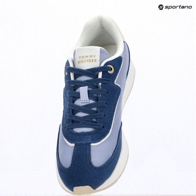 Női cipők Tommy Hilfiger Retro Runner Mix stardust blue 9