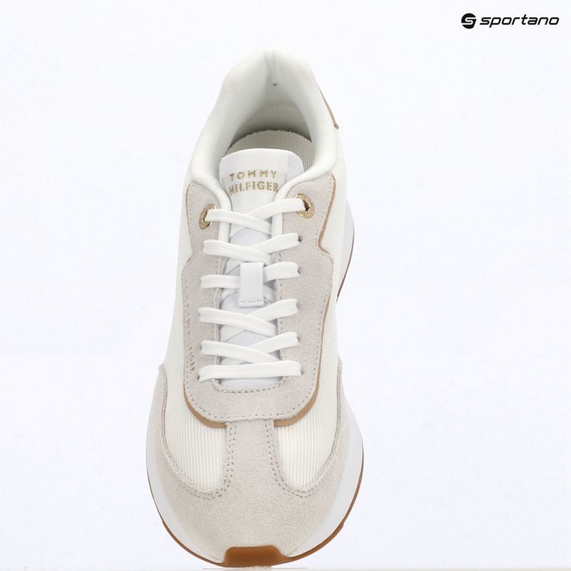 Női cipők Tommy Hilfiger Retro Runner Mix ecru/trench 9
