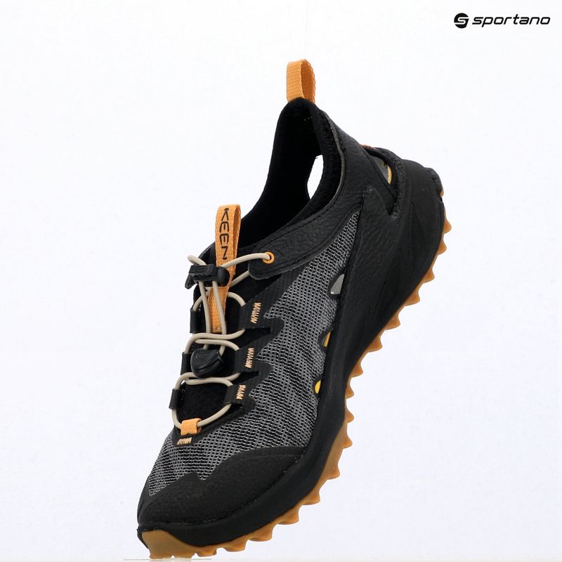 Női szandálok KEEN Zionic Adv black/oak buff 9