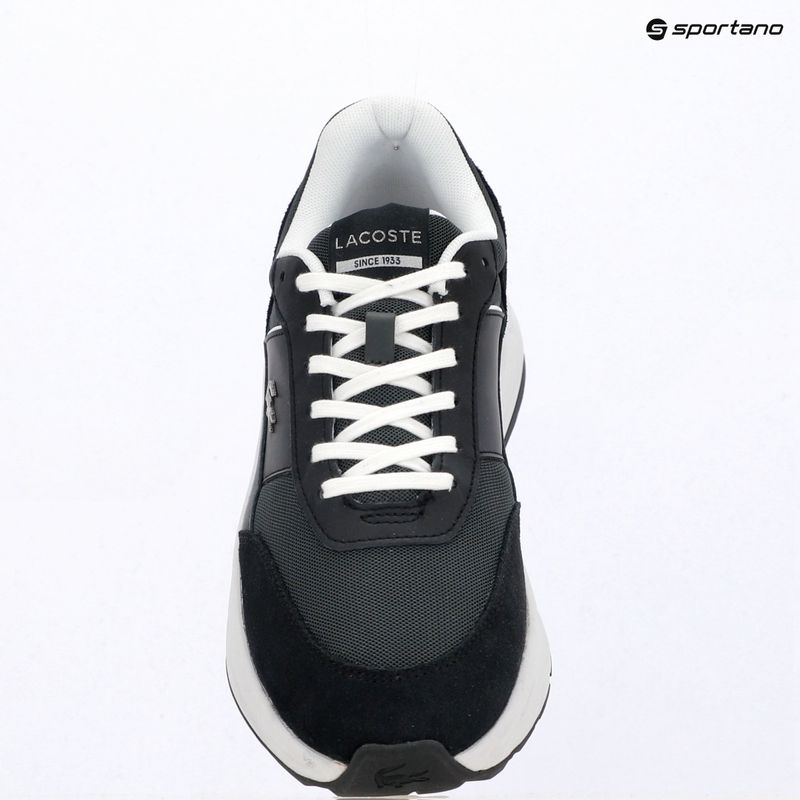 Férfi cipők Lacoste Run Set Cgr Bar dark grey/black 9
