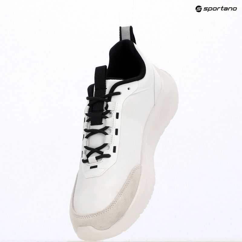 Női cipők Calvin Klein HW0HW03293 Light Eva Run Essential LAC Nylon Suede bright white/black 9