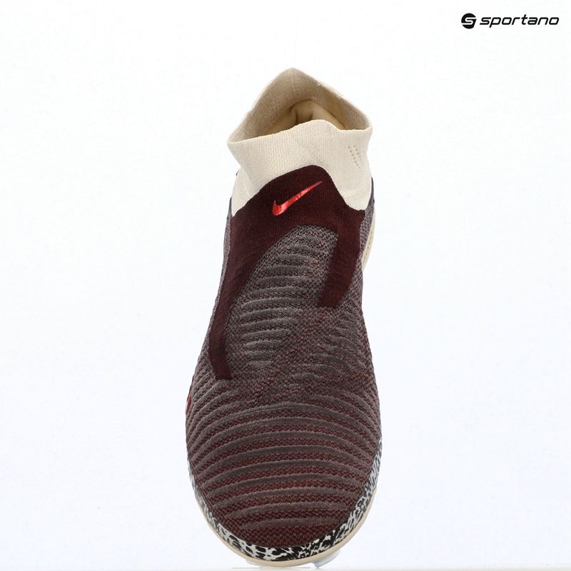 Férfi futballcipő Nike United Phantom 6 High Elite FG burgundy crush/fossil/university red 13