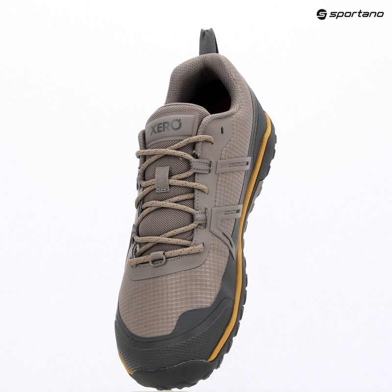 Férfi barefoot cipő Xero Shoes Scrambler Trail Low WP driftwood/asphalt 9