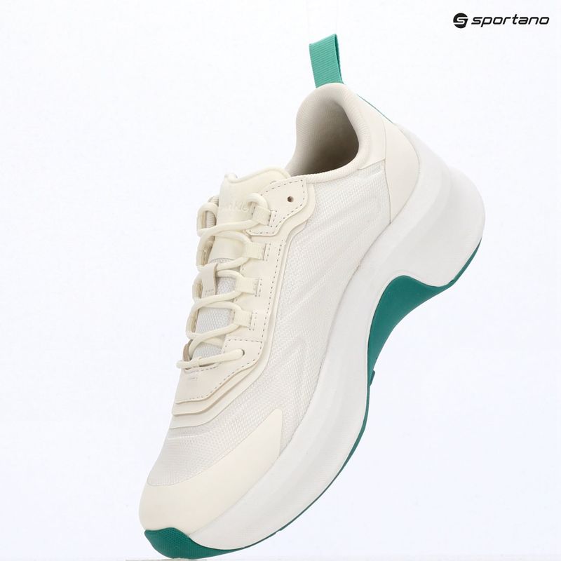 Férfi cipők Calvin Klein Volumax Chunky Runner Trainers HM0HM02224 white/marshmallow/street green 9