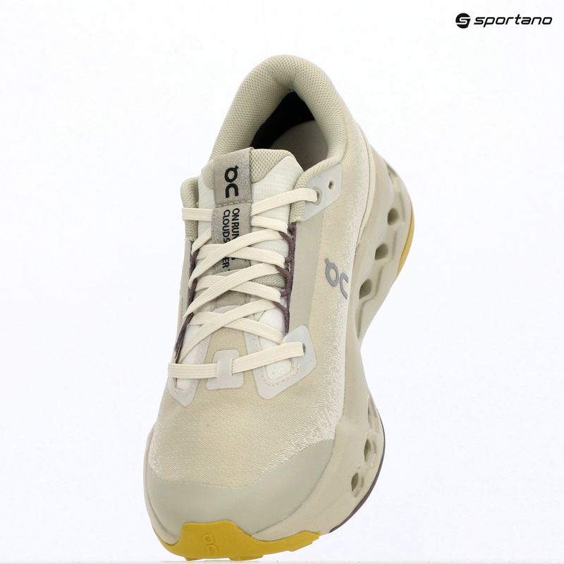 Női futócipő On Running Cloudsurfer Trail 2 Waterproof ghost/chalk 16