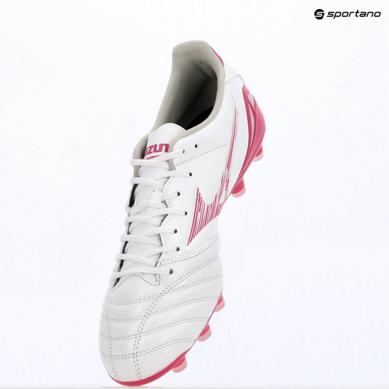 Focicipő Mizuno Morelia Neo IV Pro FG white/fuchsia purple/fuchsia purple 12