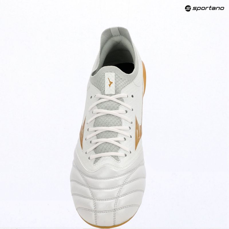 Focicipő Mizuno Morelia Neo IV Beta Elite AG white/mp gold/cool gray 3c 12