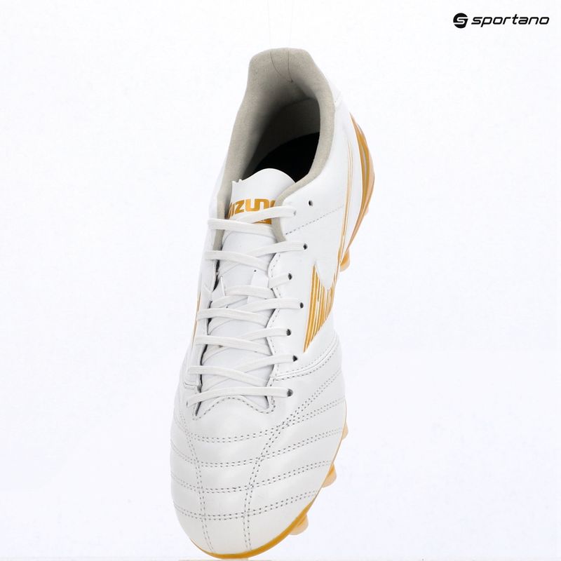 Futballcipő Mizuno Morelia Neo IV Pro FG white/mp gold/cool gray 3c 12