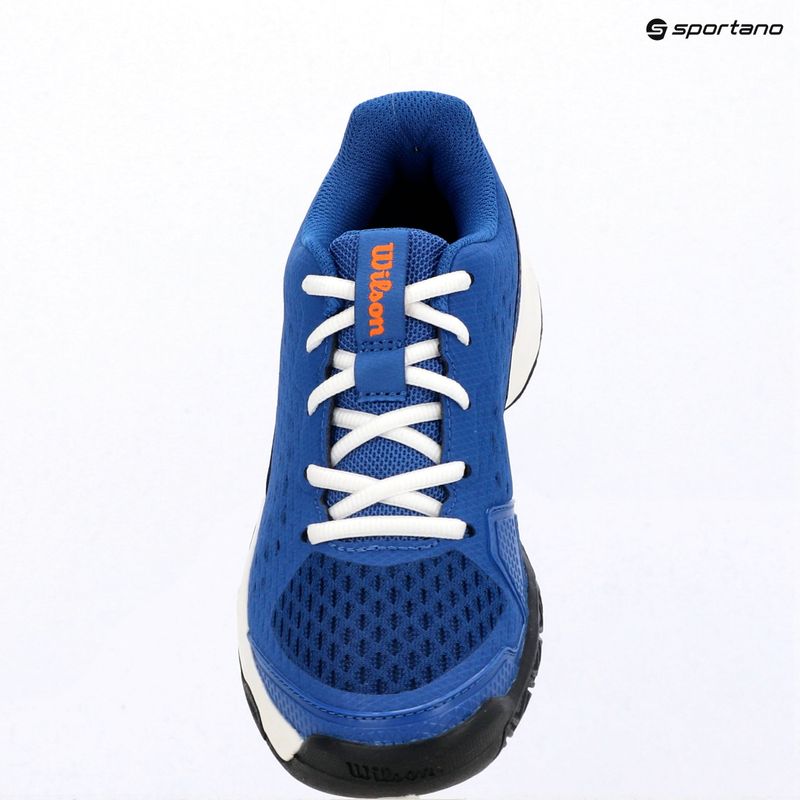 Gyerek teniszcipő Wilson Rush Pro Ace L Jr déjà vu blue/orange tiger/white 9