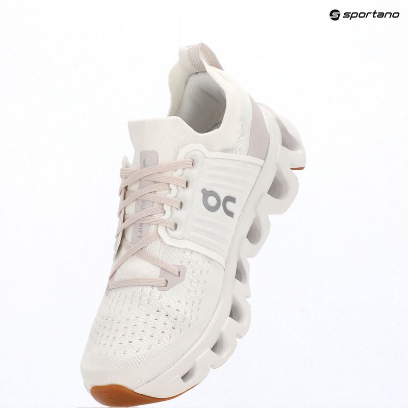 Női futócipő On Cloudswift 4 white/lily 9