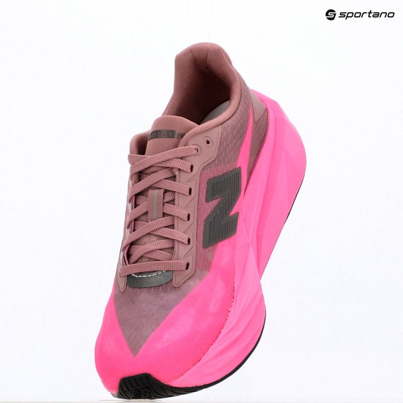 Női futócipő New Balance FuelCell Rebel V5 pink heat/rosewood 21
