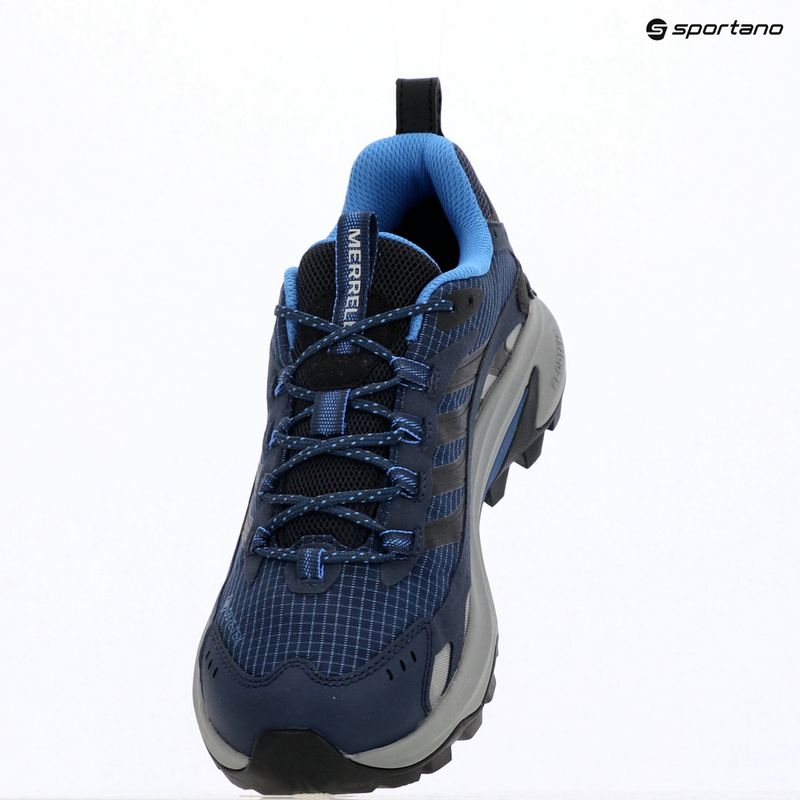 Férfi túracipő Merrell Moab Speed 2 Ltr Wp navy night 15