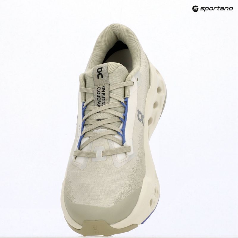 Férfi futócipők On Running Cloudsurfer Trail 2 Waterproof ghost/chalk 15