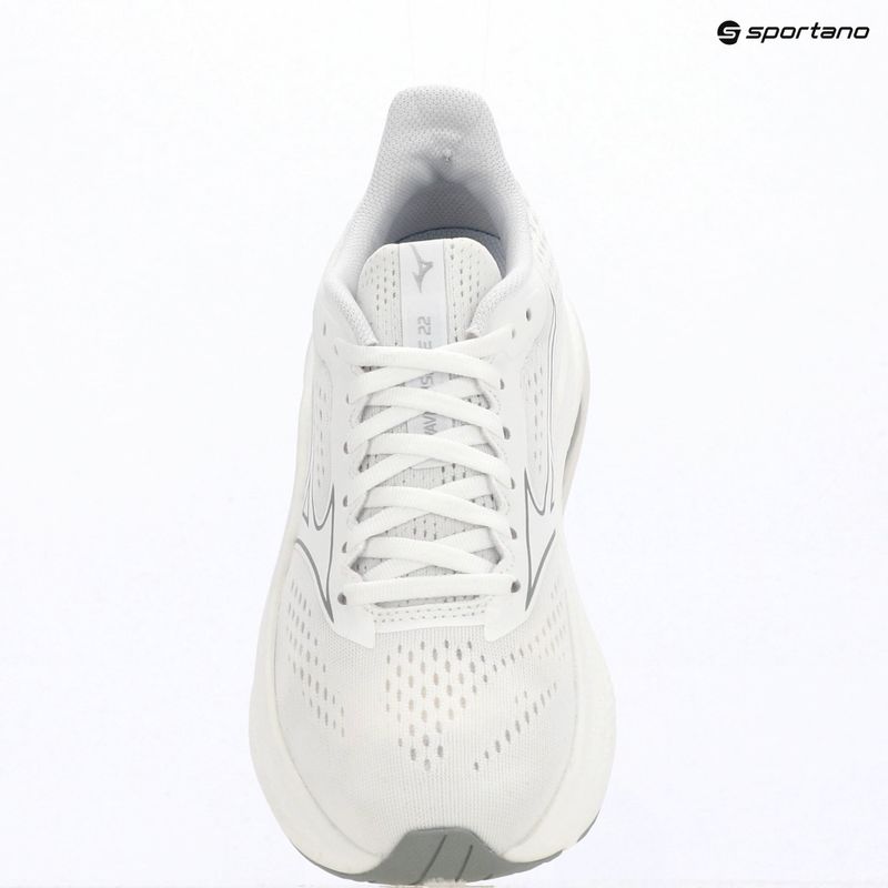 Női futócipő Mizuno Wave Inspire 22 white/white/harbor mist 9