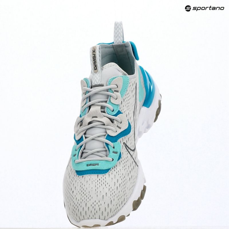 Férfi cipők Nike React Vision pure platinum/aquamarine/smoke grey 14