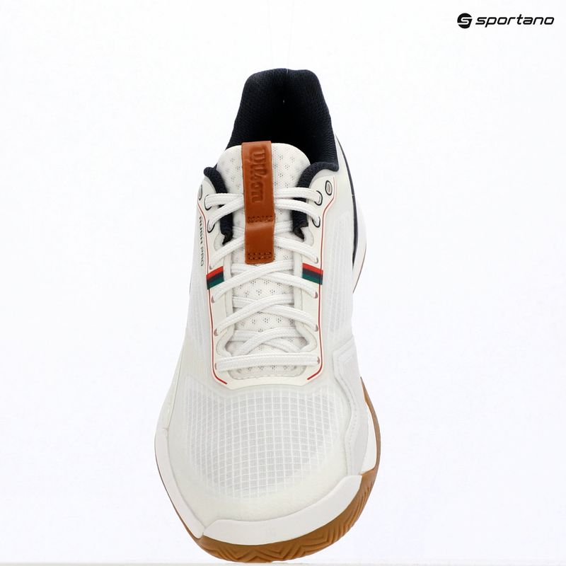 Férfi teniszcipő Wilson Rush Pro 5 white/navy blazer/gum 11
