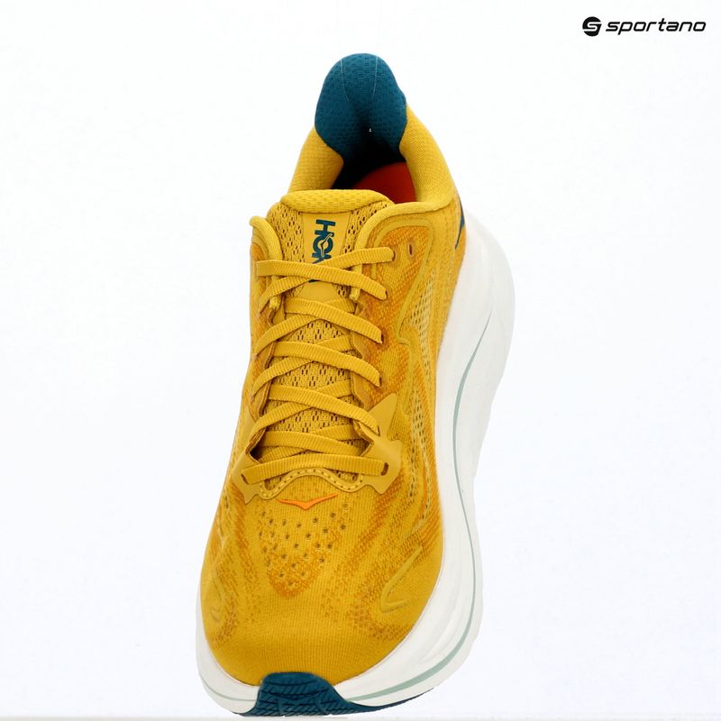 Férfi futócipők HOKA Clifton 10 yellow gold/tidal wave 18