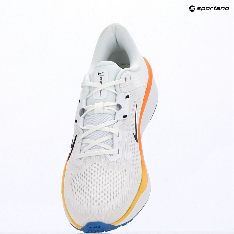Férfi futócipő Nike Quest 6 white/blue crystal/total orange/off noir 13