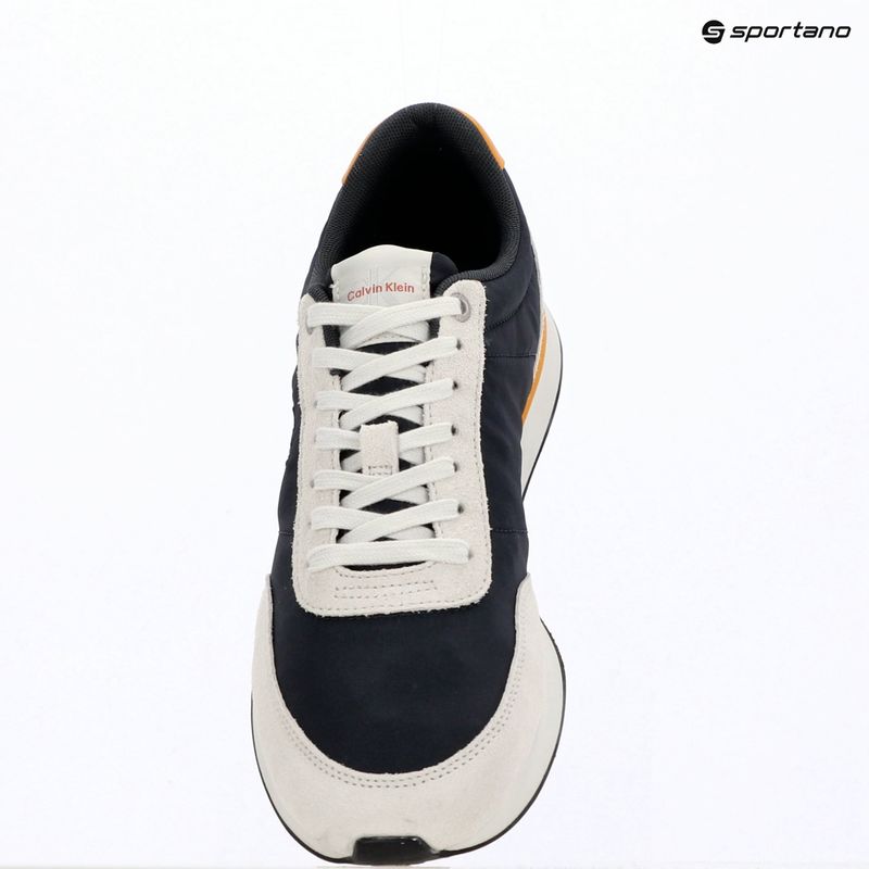Férfi cipők Calvin Klein YM0YM01361 Retro Runner Ess Mix Mat vaporous white/casual bluee/cooling 9