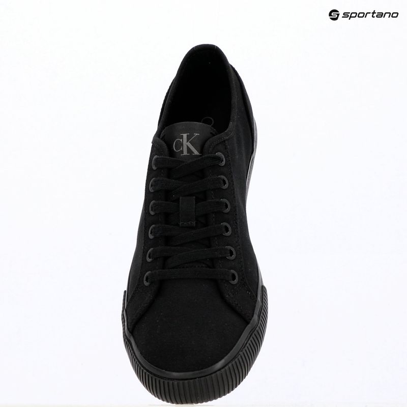 Férfi tornacipő Calvin Klein YM0YM01209 3 Ess Vulc Low Mg Canvas triple black 9